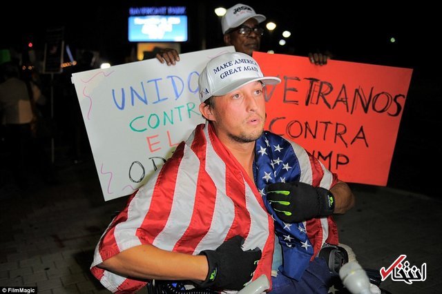 آمریکا آرام نمی‌شود؛ سومین شب تظاهرات علیه ترامپ