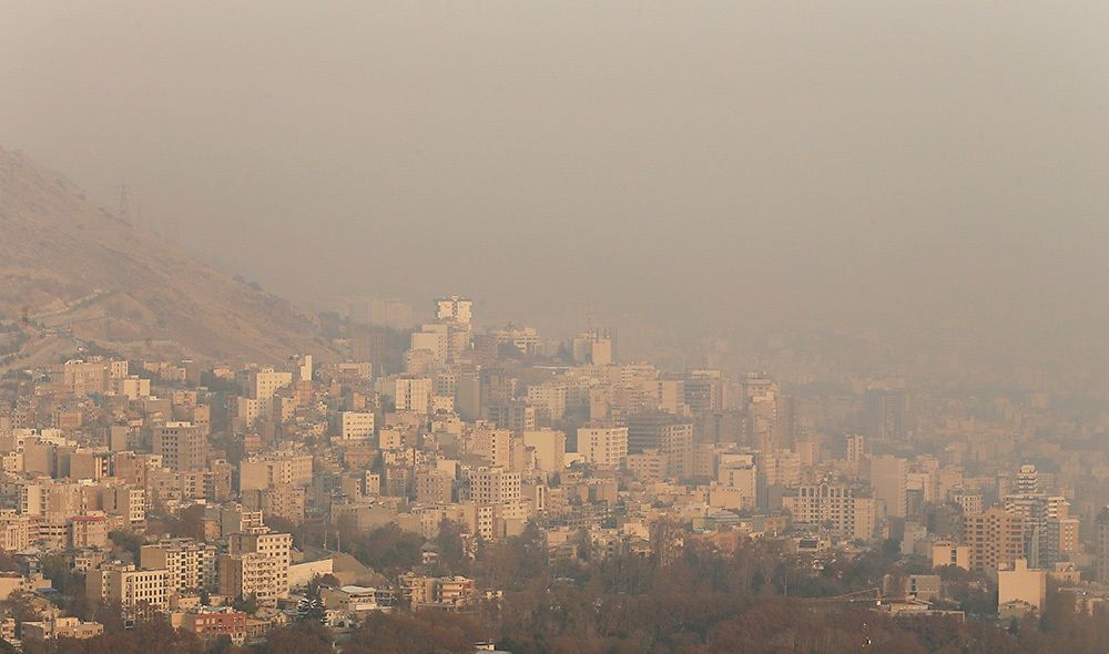 تصاویر : تهران در وضعیت قرمز