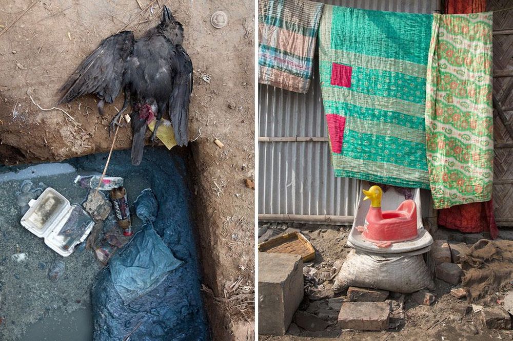 تصاویر : زندگی در کثیف‌ترین نقطه جهان