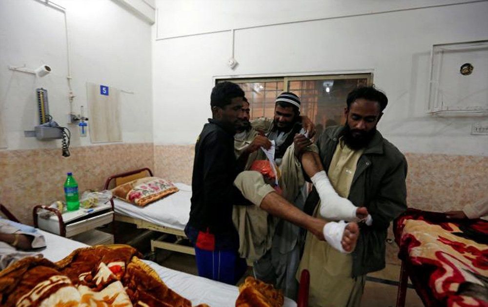تصاویر : حمله به دانشگاه پلیس در پاکستان