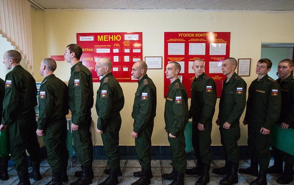 تصاویر : خدمت سربازی در روسیه