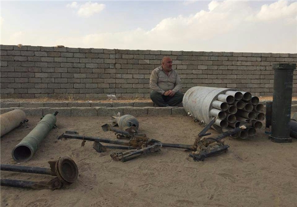 کشف موشک‌های آمریکایی در مقرهای داعش در موصل + تصویر