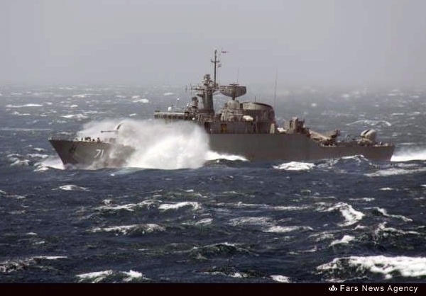 ناوگروه اعزامی نیروی دریایی ارتش برای اولین بار وارد اقیانوس اطلس شد