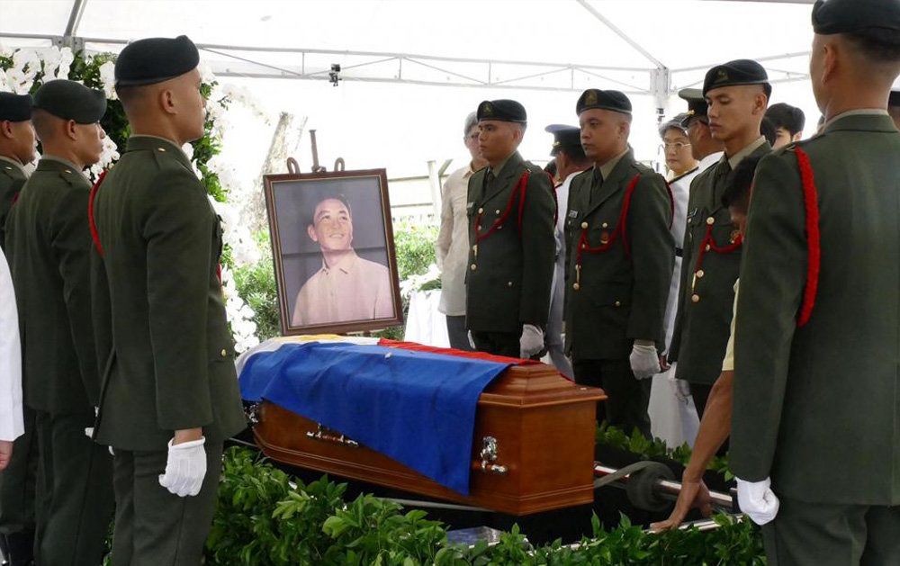 تصاویر : خاکسپاری دیکتاتور سابق فیلیپین‎