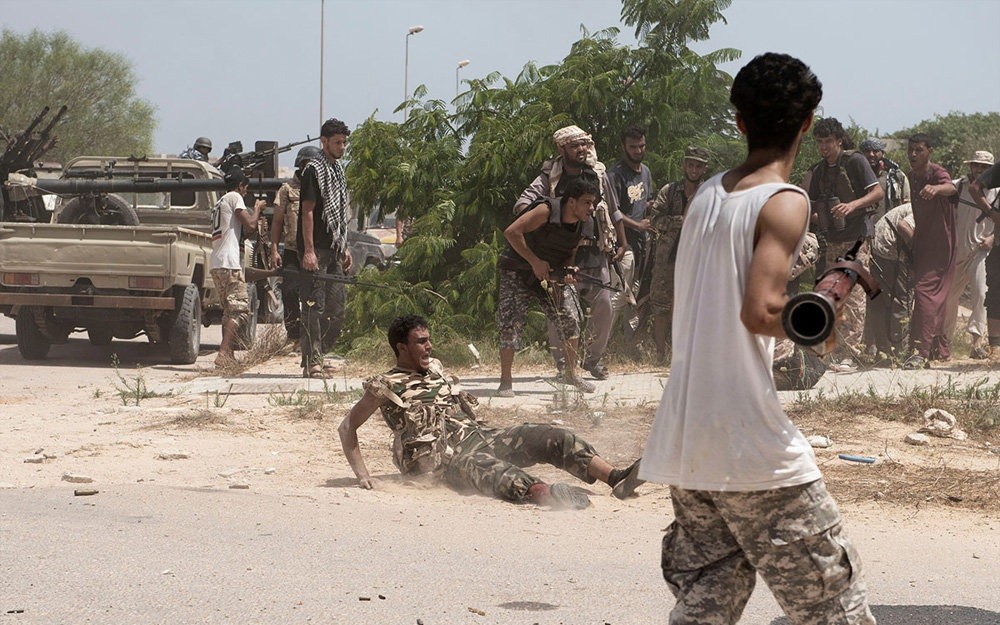 تصاویر : آزادسازی سرت از دست داعش‎