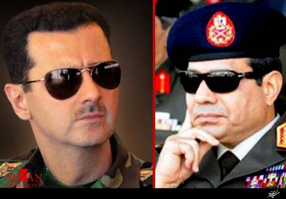 افزایش همکاری نظامی-امنیتی سوریه و مصر/ استقرار 200 افسر مصری در نقاط استراتژیک سوریه