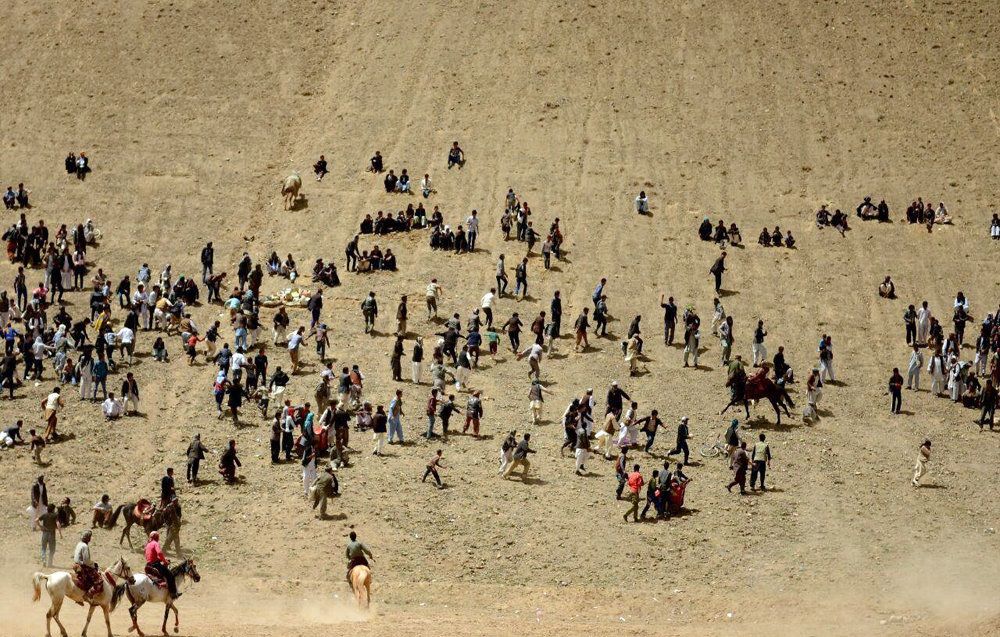 تصاویر : بزکشی در افغانستان