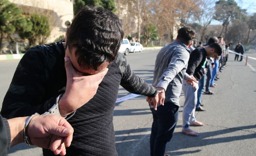 تصاویر : دستگیری سارقان تهران