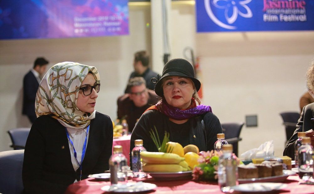 تصاویر : هنرمندان در افتتاحیه جشنواره فیلم یاس