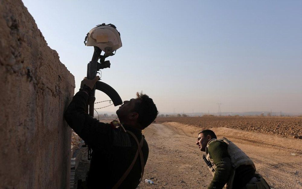 تصاویر : خط مقدم جنگ با داعش در موصل