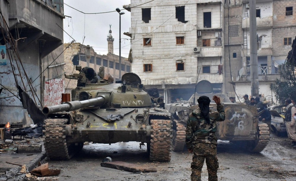 تصاویر : باز پس گیری شهر حلب از تروریست ها