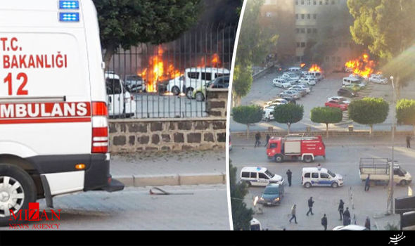 انفجار در شهر آدانا ترکیه/ 2 نفر کشته و 16 نفر دیگر زخمی شدند+تصاویر
