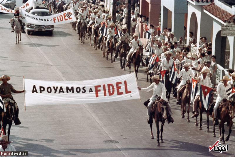 کوبا و فیدل جوان به روایت عکاس امریکائی