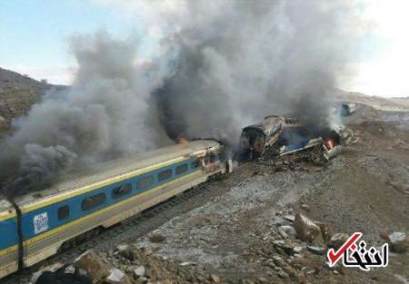 «راه‌آهن» گزارش اولیه حادثه برخورد قطارهای مسافری در سمنان را منتشر کرد