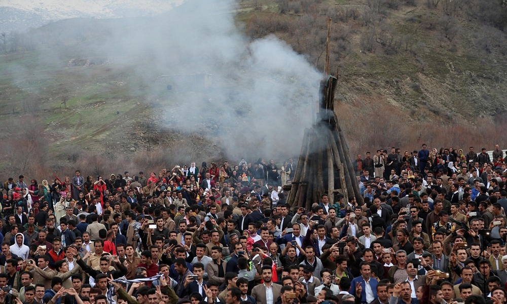 تصاویر : مراسم سنتی نوروز در دشت «چور و ننه‎»