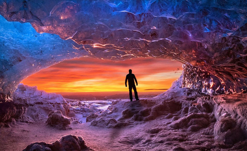 تصاویر : سرزمین یخ و آتش‎