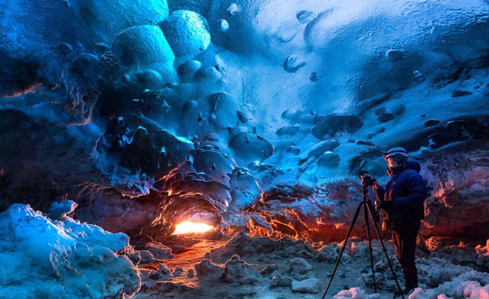 تصاویر : سرزمین یخ و آتش‎