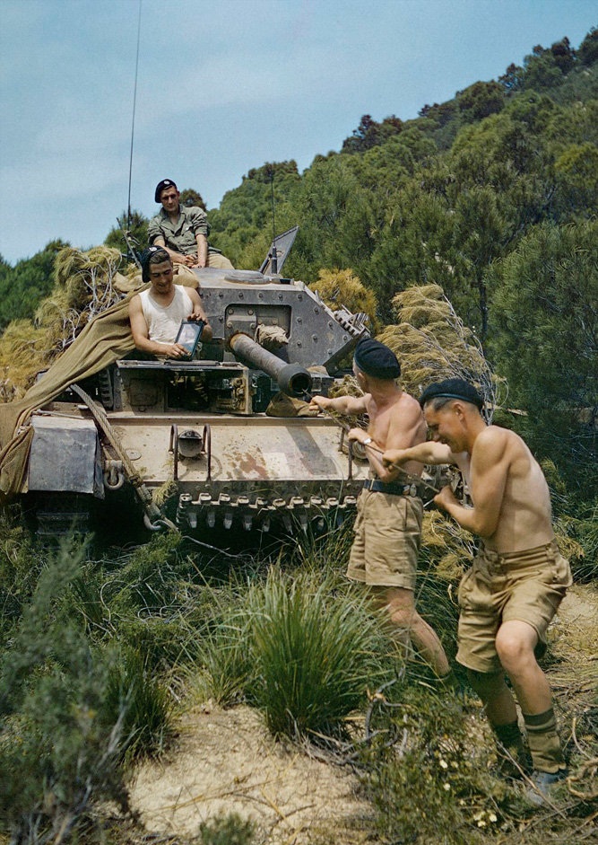 تصاویر رنگی از جنگ جهانی دوم