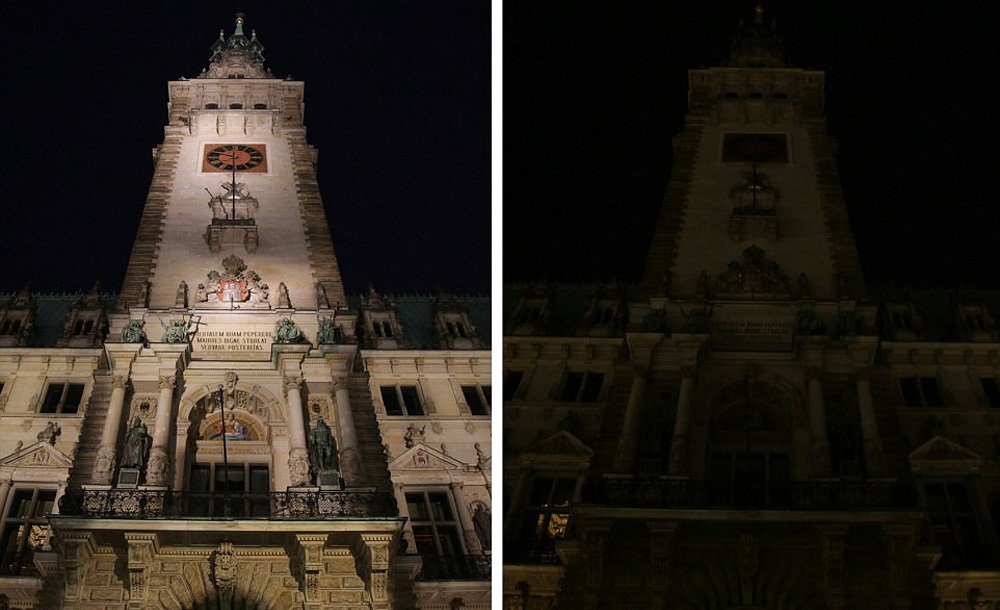 تصاویر : ساعت زمین در نقاط مختلف جهان‎