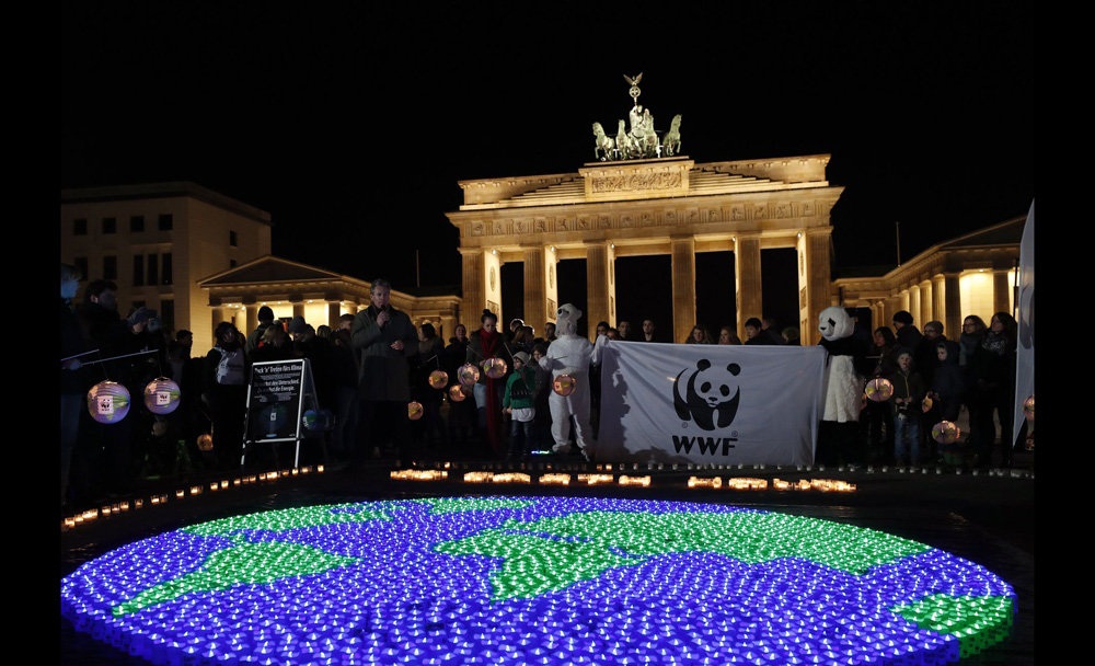 تصاویر : ساعت زمین در نقاط مختلف جهان‎