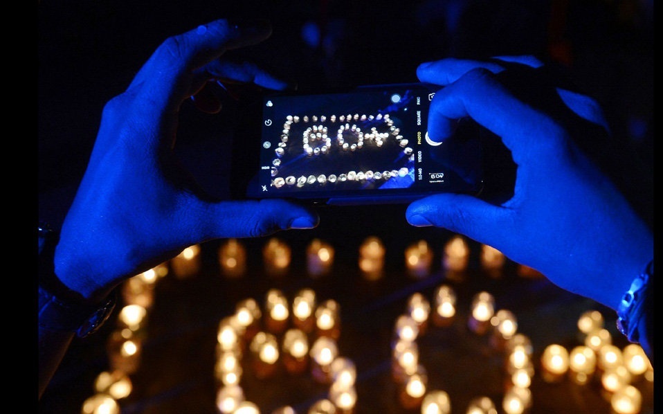 تصاویر : ساعت زمین در نقاط مختلف جهان‎