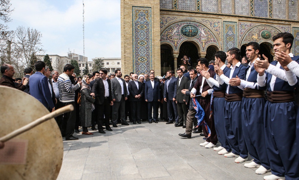 تصاویر : جشن جهانی نوروز با حضور ظریف