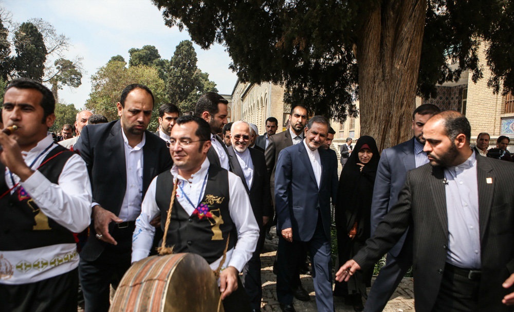 تصاویر : جشن جهانی نوروز با حضور ظریف