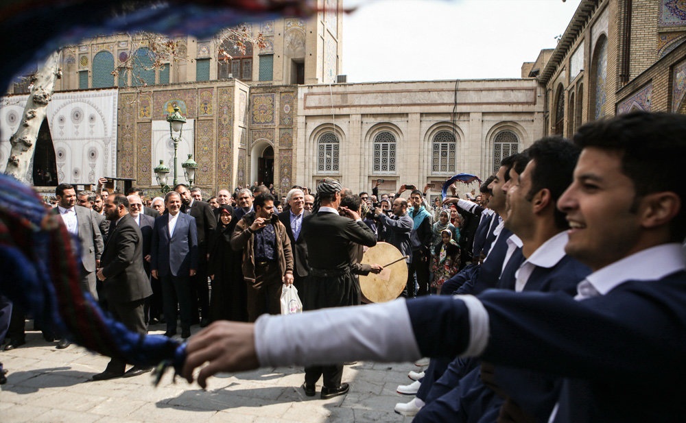 تصاویر : جشن جهانی نوروز با حضور ظریف