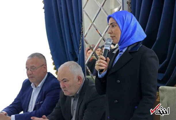 تصاویر : یک زن مسلمان رقیب پوتین در انتخابات ریاست جمهوری روسیه