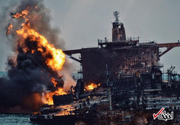 اطفای حریق سانچی در مراحل پایانی/ تیم‌های تجسس امروز وارد نفتکش می‌شوند