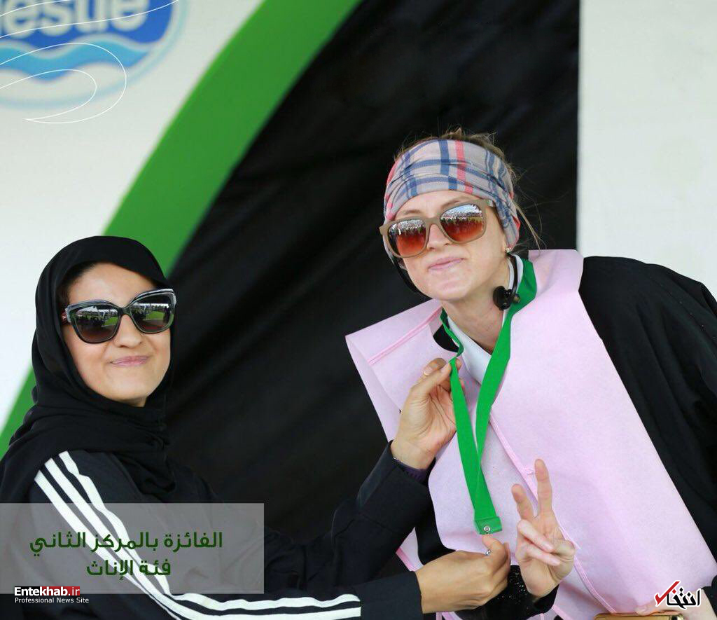 تصاویر : شرکت زنان عربستان برای اولین بار در دوی ماراتن