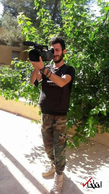 تصویربردار العالم در حومه حلب سوریه شهید شد +عکس