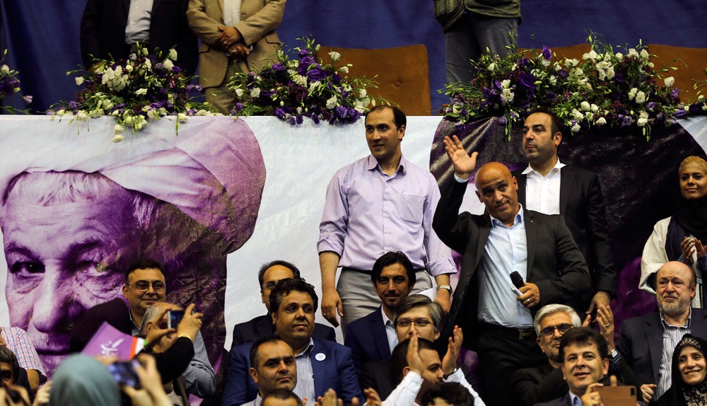 تصاویر : همایش انتخاباتی حسن روحانی
