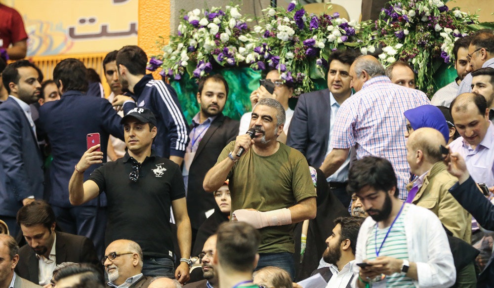 تصاویر : همایش انتخاباتی حسن روحانی
