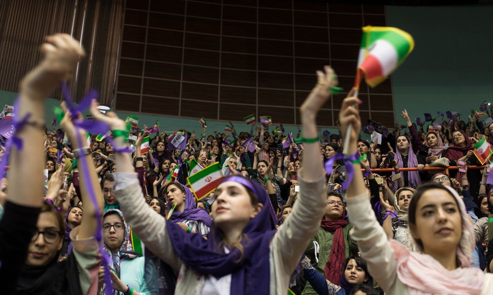 تصاویر : همایش انتخاباتی حسن روحانی