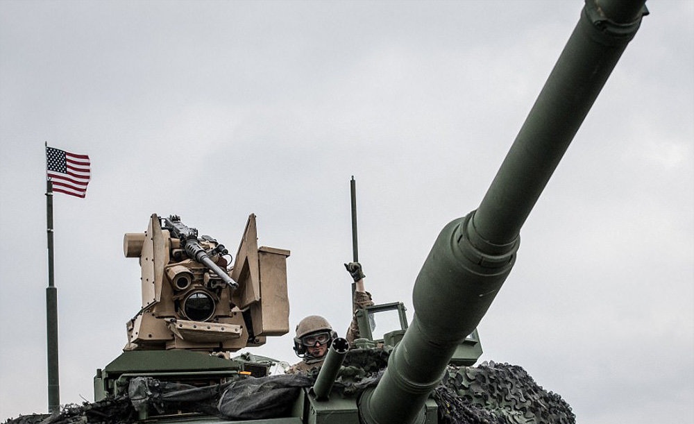 تصاویر : رزمایش تانک های ناتو در آلمان‎