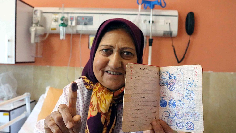 تصاویر : حضور پرشور مردم سراسرایران در انتخابات 96