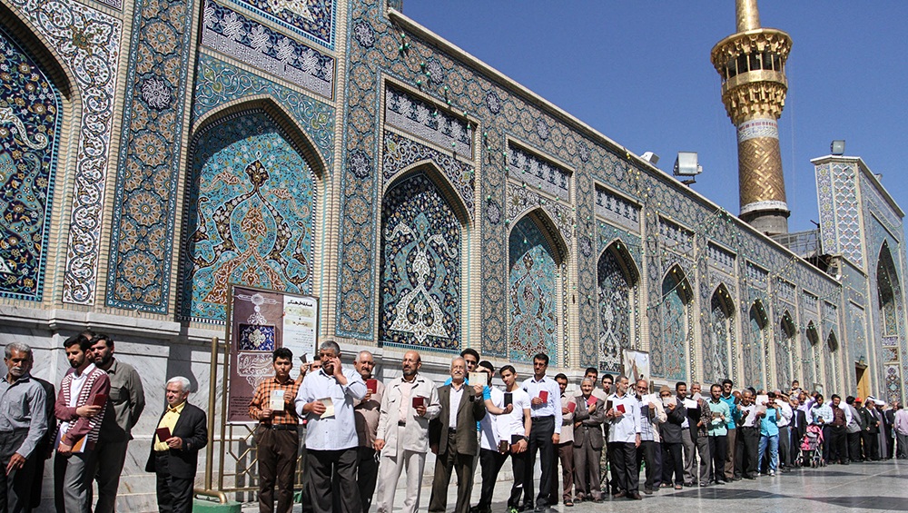 تصاویر : حضور پرشور مردم سراسرایران در انتخابات 96