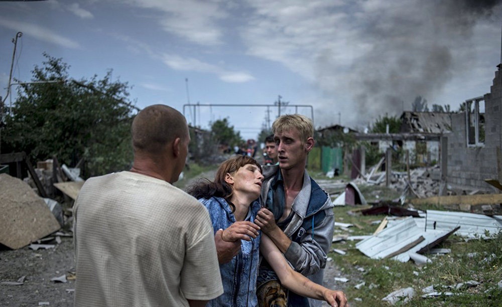 تصاویر : روزگار سیاه اوکراین‎