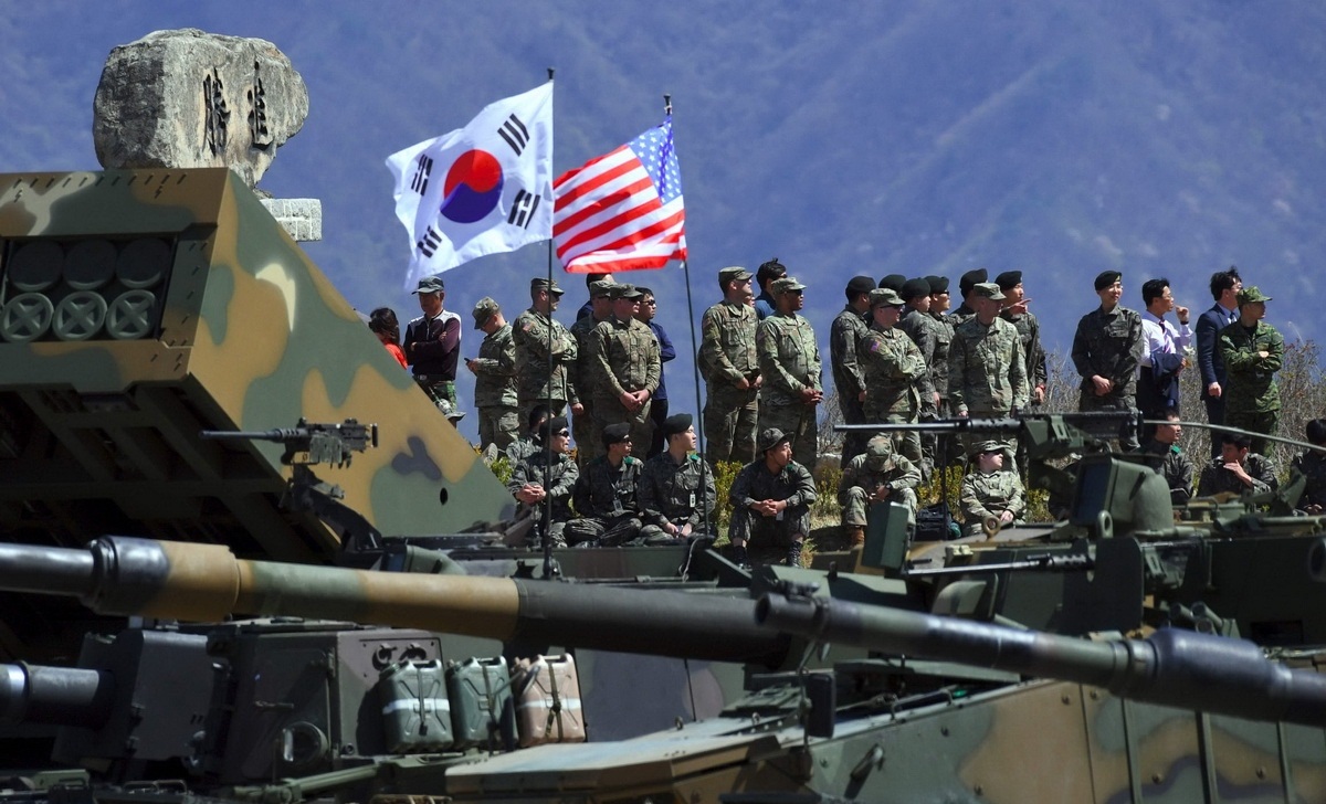 تصاویر : مانور مشترک کره جنوبی و ایالات متحده