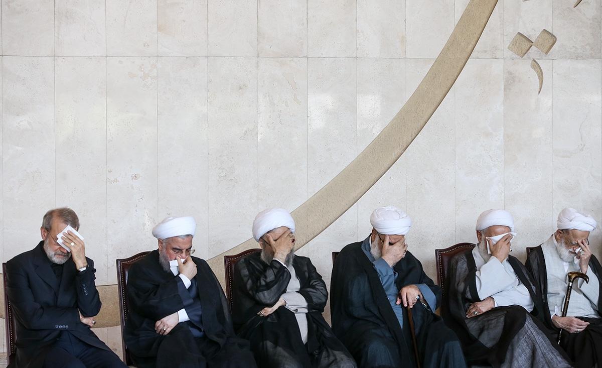 تصاویر : مراسم وداع با شهدای حملات تروریستی در تهران