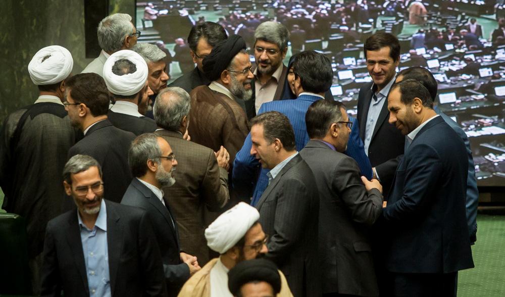 تصاویر : صحن علنی مجلس شورای اسلامی بعد از حادثه  ترور