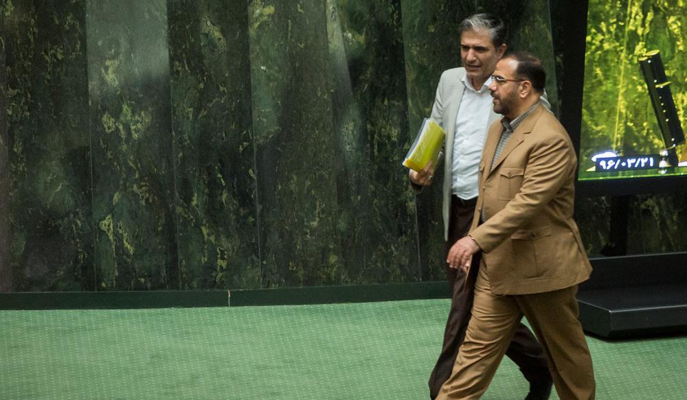 تصاویر : صحن علنی مجلس شورای اسلامی بعد از حادثه  ترور