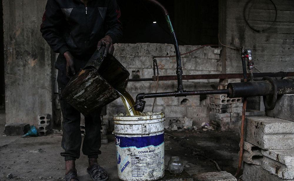 تصاویر : کمبود سوخت در سوریه‎