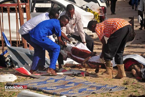 تصاویر : انفجار مرگبار الشباب در پایتخت سومالی