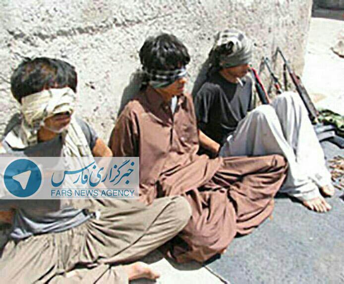 تصاویر عناصر دستگیر شده گروهک تروریستی انصار الفرقان در چابهار