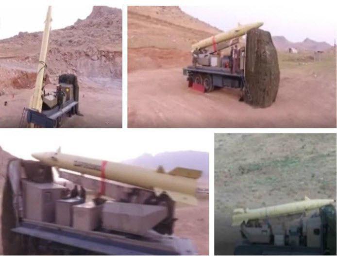 تصاویری از آماده‌سازی موشک‌های ذوالفقار قبل از شلیک به مواضع داعش