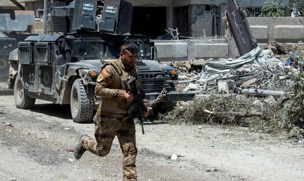 تصاویر : نفس های آخر داعش در موصل‎