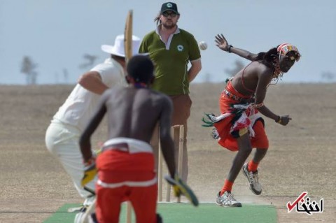 تصاویر : جنگ متفاوت مردان قبیله ماسای با ارتش انگلیس