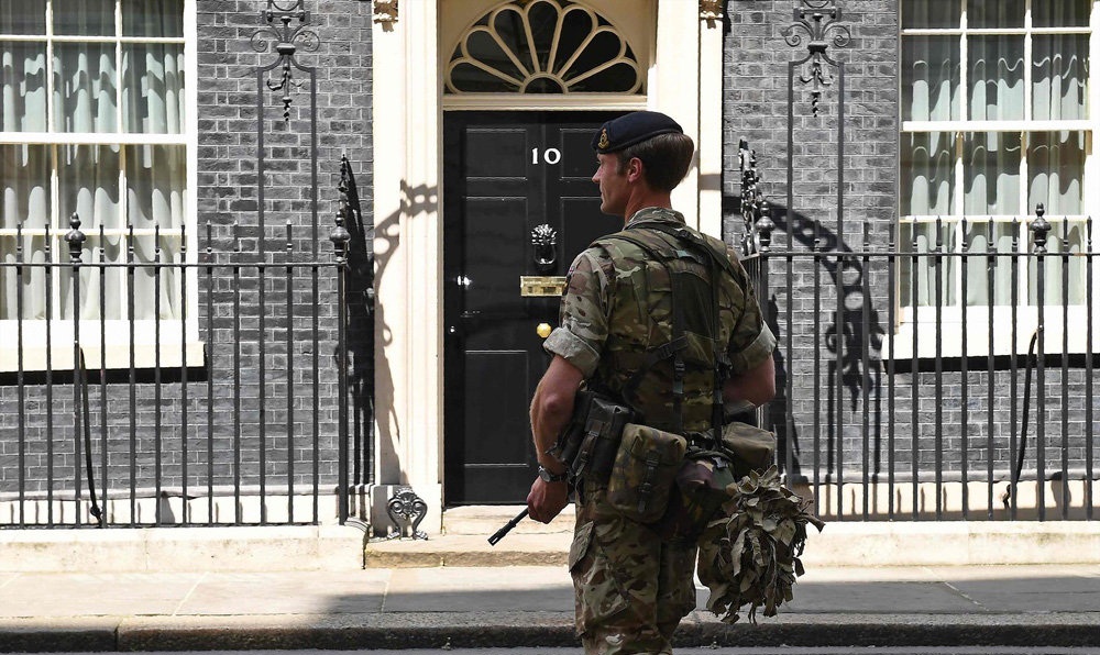 تصاویر : تشدید تدابیر امنیتی در انگلیس‎